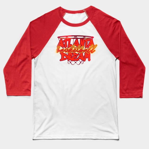 atlanta dream basketball Baseball T-Shirt by gritcitysports